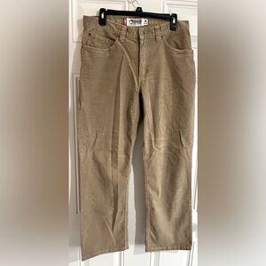 Mountain Khakis Corduroy Pants Men 32x29‎ Tan Classic Fit Stretch Outdoor Hiking